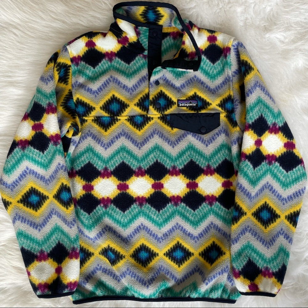 Patagonia synchilla snap fleece sweatshirt women’s